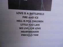 Pat Benatar - Best of Songbook Notenbuch Piano Vocal Guitar PVG