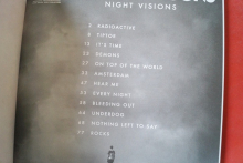 Imagine Dragons - Night Visions Songbook Notenbuch Vocal Guitar