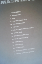 Jimi Hendrix - Smash Hits Songbook Notenbuch Vocal Easy Guitar