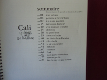 Cali - Le Grand Livre des Chansons Songbook Notenbuch Vocal Guitar