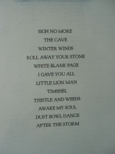 Mumford & Sons - Sigh no more Songbook Notenbuch Vocal Guitar