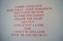 McAuley Schenker Group - Perfect Timing Songbook Notenbuch Vocal Guitar