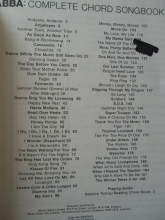 Abba - Complete Chord Songbook Songbook Vocal Guitar Chords
