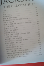 Michael Jackson - The Greatest Hits Songbook Notenbuch Piano Vocal Guitar PVG
