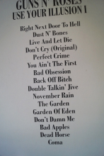 Guns n Roses - Use Your Illusion Vol. 1 & 2 Songbooks Notenbücher Vocal Bass