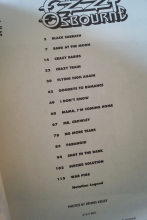 Ozzy Osbourne - The Best of Songbook Notenbuch Vocal Guitar