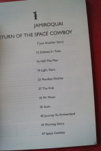 Jamiroquai - Return of the Space Cowboy Songbook Notenbuch Vocal Guitar