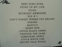 One Direction - Midnight Memories Songbook Notenbuch Piano Vocal Guitar PVG