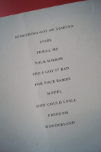 Simply Red - Stars Songbook Notenbuch Piano Vocal Guitar PVG