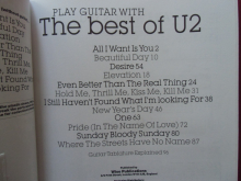 U2 - Play Guitar with (ohne CDs) Songbook Notenbuch Vocal Guitar