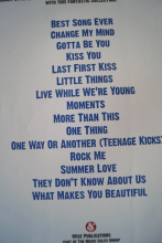 One Direction - The Best of Songbook Notenbuch Piano Vocal Guitar PVG