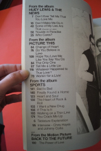 Huey Lewis & The News - Songbook Songbook Notenbuch Piano Vocal Guitar PVG