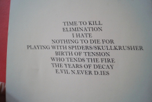 Over Kill - The Years of Decay (mit Poster) Songbook Notenbuch Vocal Guitar