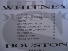 Whitney Houston - Hot Songs Vol. 1 Songbook Notenbuch Piano Vocal Guitar PVG