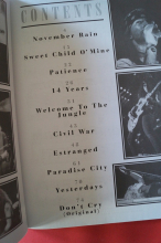 Guns n Roses - Best of Songbook Notenbuch Piano Vocal Guitar PVG