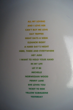 Beatles - Greatest Hits Songbook Notenbuch Vocal Easy Guitar