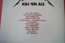 Metallica - Kill em all (ältere Ausgabe) Songbook Notenbuch Vocal Guitar