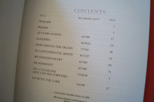 Bill Evans - Plays Standards Songbook Notenbuch Piano