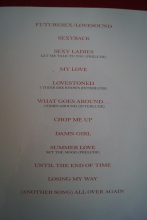 Justin Timberlake - Futuresex Lovesounds Songbook Notenbuch Piano Vocal Guitar PVG