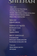 Billy Sheehan - Best of Songbook Notenbuch Vocal Bass