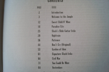 Guns n Roses - Best of (Signature Licks, mit Audiocode) Songbook Notenbuch Guitar