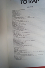 From Ragtime to Rap Songbook Notenbuch Piano Vocal Guitar PVG