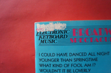 Broadway Spectacular Songbook Notenbuch Easy Keyboard Vocal