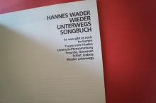 Hannes Wader - Wieder unterwegs Songbook Notenbuch Piano Vocal Guitar PVG