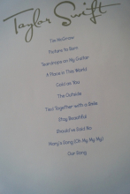 Taylor Swift - Taylor Swift Songbook Notenbuch Vocal Guitar