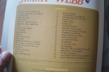 Jimmy Webb - The Music of (mit Poster) Songbook Notenbuch Piano Vocal Guitar PVG
