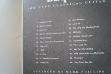 Beatles - For Easy Classical Guitar Songbook Notenbuch Easy Guitar