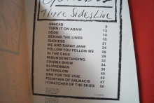 Genesis - Three Sides Live Songbook Notenbuch Vocal Guitar