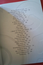 Beatles - The Singles Collection Songbook Notenbuch Piano Vocal Guitar PVG