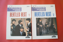 Beatles - Best 1 & 2 (Yamaha Clarinova, ohne Disketten) Songbooks Notenbücher Piano