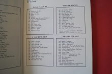 Beatles - The First Four Albums Songbook Notenbuch Piano Vocal Guitar PVG