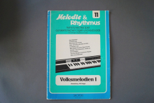 Melodie & Rhythmus Volksmeodien I Notenheft