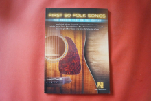 First 50 Folk Songs on Guitar Songbook Notenbuch Vocal Guitar