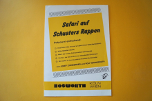 Einzelnoten: Safari auf Schusters Rappen (Zirnberger/Granderath)