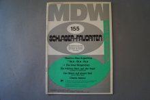 Melodie der Welt Schlager-Favoriten Heft 155 Notenheft