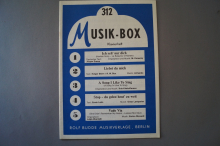 Musik-Box Heft 312 Notenheft