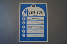Musik-Box Heft 317 Notenheft