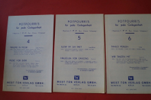 Potpourri´s für jede Gelegenheit Heft 4 & 5 & 6Notenhefte