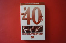 Paperback Songs: 40s Songbook Notenbuch Keyboard Vocal Guitar