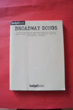 Budget Books: Broadway Songs Songbook Notenbuch Piano Vocal Guitar PVG