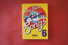KDM The Best Songs 6 Songbook Notenbuch Keyboard Vocal Guitar