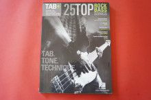 25 Top Rock Bass Songs Songbook Notenbuch Vocal Bass