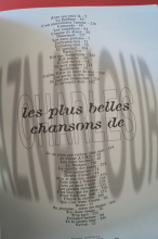 Charles Aznavour - Grands Interpretes Songbook Notenbuch Piano Vocal Guitar PVG