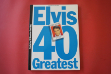 Elvis - 40 Greatest Songbook Notenbuch Vocal Easy Guitar