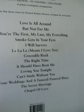 Four Weddings and a Funeral Songbook Notenbuch Piano Vocal Guitar PVG