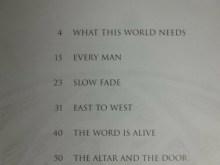 Casting Crowns - The Altar and the Door Songbook Notenbuch Piano Vocal Guitar PVG